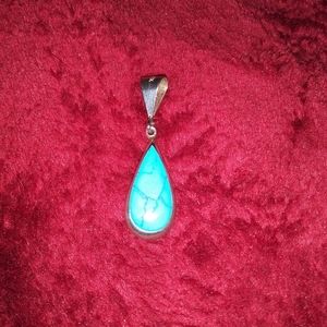Turquoise and sterling silver